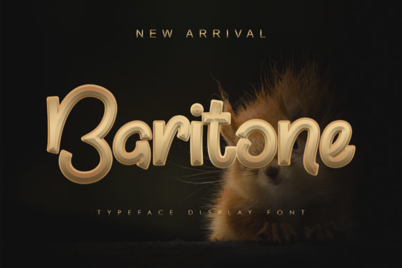 Baritone: A Modern Display Font for Creative Branding