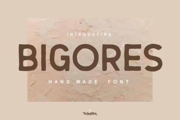 Bigores: A Bold and Vintage Display Font for Editorial Design