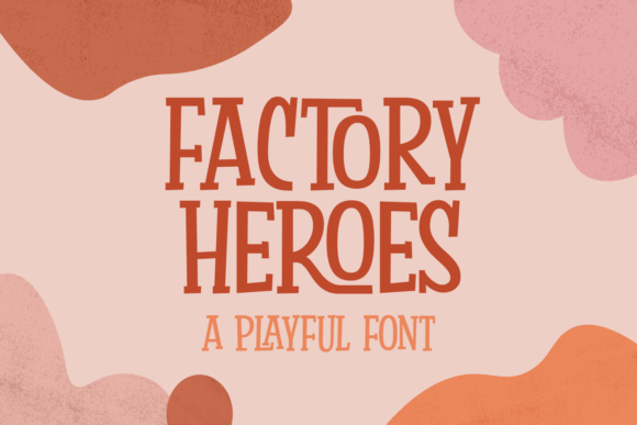 Boost Your Brand with Factory Heroes Font