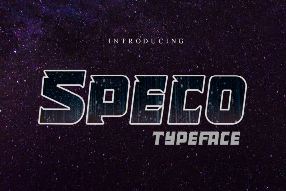 Bring Your Creations to Life with Speco Font