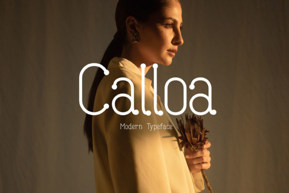 Calloa: A Modern Display Font for Editorial Elegance