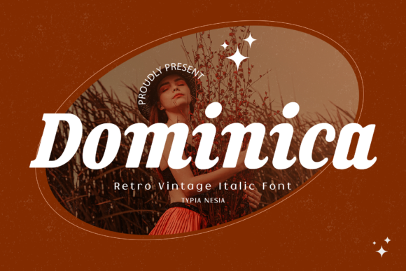 Discover Dominica: A Versatile Retro Display Font for Crafters
