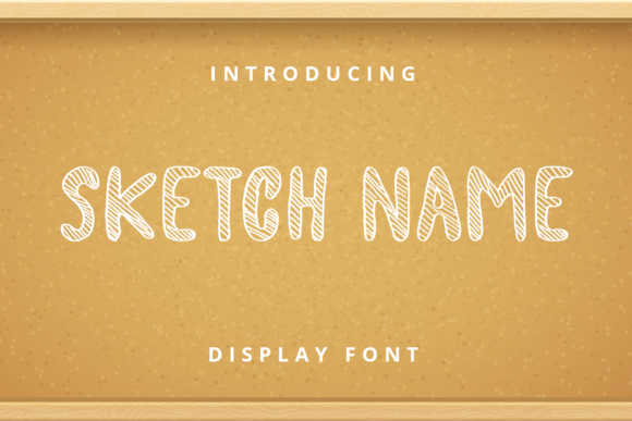 Enhance Your Brand with Sketch Name: A Versatile Display Font