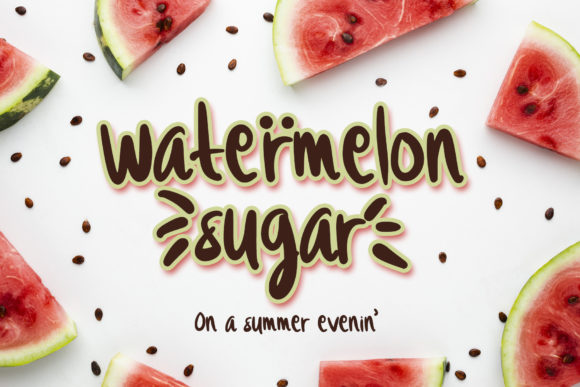 Enhance Your Brand with Watermelon Sugar Font