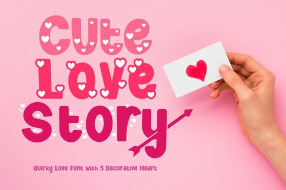Enhance Your Web Design with Cute Love Story Font