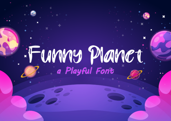 Exploring Funny Planet: A Playful Display Font for Creative Projects