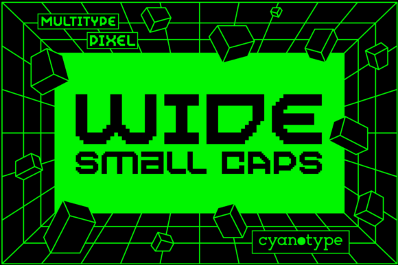 Exploring MultiType Pixel Wide for Creative Branding