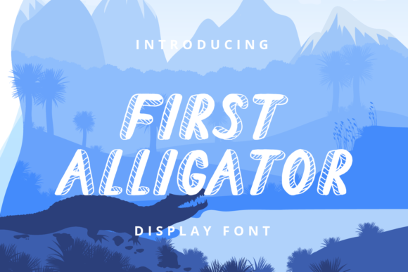 First Alligator: A Versatile Display Font for Web Design