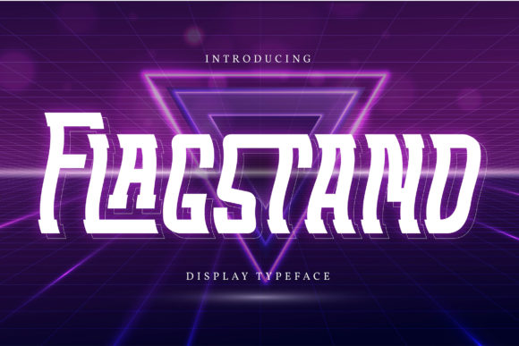 Flagstand: A Stylish Display Font for Business Branding