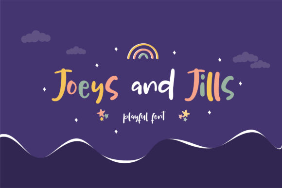 Joeys and Jills: A Playful Display Font for Crafters