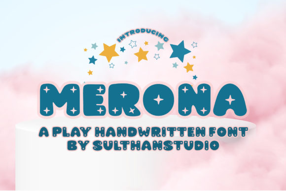 Merona: A Playful Display Font for Engaging Web Design