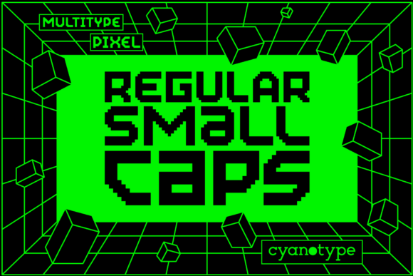 MultiType Pixel: A Unique Font for Creative Makers