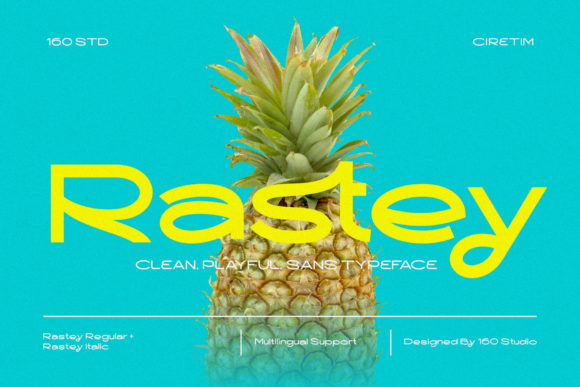 Rastey: A Modern Display Font for Editorial Excellence