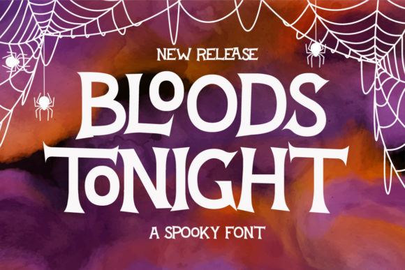 Transform Your Brand with Bloods Tonight Font