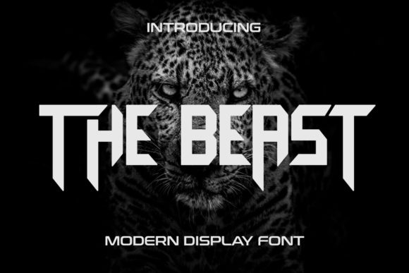 Transform Your Brand with The Beast: A Bold Display Font