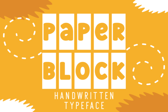 Unleash Creativity with Paper Block: A Versatile Display Font